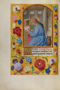 Saint Luke by Master of the First Prayer Book of Maximilian