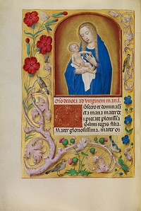The Virgin and Child by Master of the First Prayer Book of Maximilian