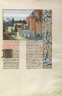 King Charles VI of France Preparing for War with England by Master of the Getty Froissart