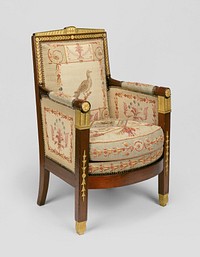 One Armchair by François Honoré Georges Jacob Desmalter and Beauvais Manufactory