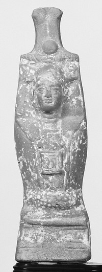Votive Relief, Canopic Jar with Head of Osiris