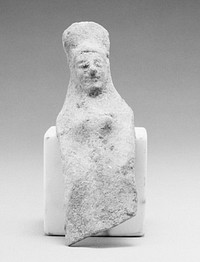 Fragment of a Seated Female Figure