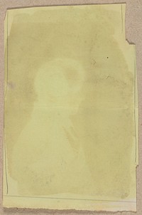 [Male Profile]. by William Henry Fox Talbot