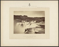 Shoshone Falls, Snake River, Idaho, View Across Top of the Falls by Timothy H O Sullivan