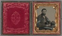 Portrait of a Confederate soldier