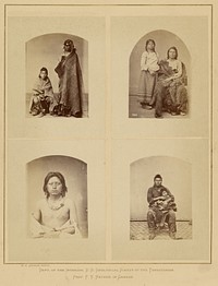 Portraits of Pawnee Indians by William Henry Jackson