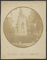 Frederick Graff's Monument at Fairmount [Philadelphia] by Langenheim Brothers Frederick and William Langenheim