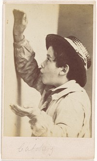 The Participles or Grammar for Little Boys: Catching by Oscar Gustave Rejlander