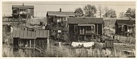 Miners' Houses, Vicinity Birmingham, Alabama by Walker Evans