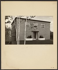Wheaton College: Campus Entrance, Student Alumnae Building by Walker Evans
