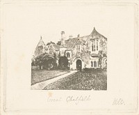 Great Chalfield, Wilts. by William Henry Fox Talbot