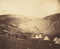 Camp of the 4th Dragoon Guards, near Karyne by Roger Fenton