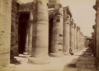 The Colonnades at Abydos] / [Abydos, Les Colonnades by Antonio Beato