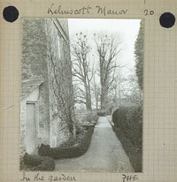 Kelsmcott Manor. In the Garden. by Frederick H Evans