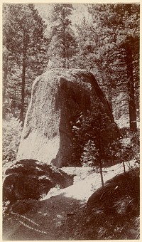 Dome Rock, Cascade Cañon, Grand Teton National Park, Wyoming by William Henry Jackson