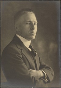 Portrait of a Man with Arms Crossed by Louis Fleckenstein