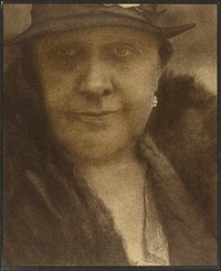 Portrait of a Woman with Diamond Earring by Louis Fleckenstein