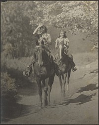 Women on Horseback by Louis Fleckenstein
