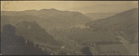 Landscape with Moutains and Farms by Louis Fleckenstein