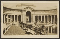 Court of Palms, Pan Pacific International Exposition (P.P.I.E.) by Louis Fleckenstein