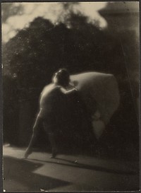 Dancer in Garden by Louis Fleckenstein
