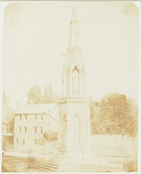 The Martyr's Monument by William Henry Fox Talbot