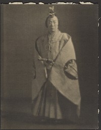 Japanese Man Dressed in Samurai Costume by Arthur F Kales