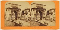 Arc de Titus, Rome by Jules Andrieu and Martinet