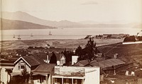 Sausalito, Tamalpais and Richardson's Bay from San Francisco by Carleton Watkins