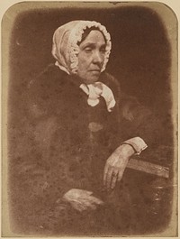 Mrs Isabella (Burns) Begg by Hill and Adamson