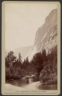 Glacier Point, 3200 Feet, Yo Semite by Carleton Watkins