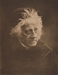 Sir John F.W. Herschel by Julia Margaret Cameron