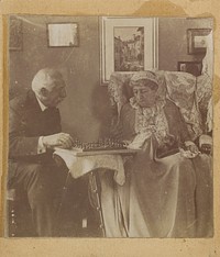 Hardinge Hay Cameron and Lady Dalrymple Playing Chess by Henry Herschel Hay Cameron