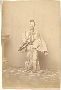 Osakabe Tetsutarō-Masayoshi, an Officer of the First Rank, Belonging to the Censor, Member of the First Japanese Diplomatic Mission to the United States by Alexander Gardner and Mathew B Brady