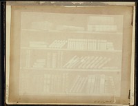 Books on Four Shelves. by William Henry Fox Talbot