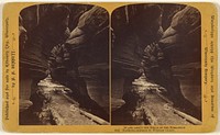 Northern entrance to Witches' Gulch. [Wisconsin Dells] by Henry Hamilton Bennett