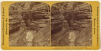 Cold Water Canon, towards the Jug, from above. [Wisconsin Dells] by Henry Hamilton Bennett