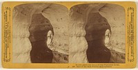 Cave of the Dark Waters - west entrance. [Wisconsin Dells] by Henry Hamilton Bennett