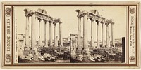 Tempio di Saturno (Roma) by Edmondo Behles