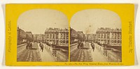 The New Wing. Somerset House, from Waterloo Bridge. [London, England] by Valentine Blanchard
