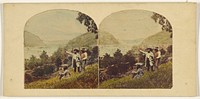 View on the Potomac - Harper's Ferry in the Distance. by Edward Anthony