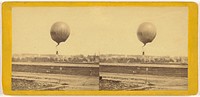 Ascent of Prof. Low's Baloon [sic] from the corner of 6th Ave. and 59th St. by Edward and Henry T Anthony and Co