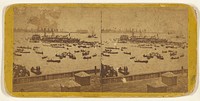 Fourth of July in and about New-York. Scene On The Bay During The Regatta. by Edward and Henry T Anthony and Co