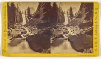Vernal Falls, 350 feet high. by Edward and Henry T Anthony and Co