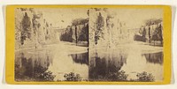 Passaic Falls, N.J. The Falls and Bridge across the Gully, from the Basin or Whirpool. by Edward and Henry T Anthony and Co