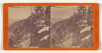 Winter in the Catskills. Sunset Rock The Bluff. by Edward and Henry T Anthony and Co