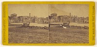 Ruins of the burnt district, from the Canal basin, Richmond, Va. by Edward and Henry T Anthony and Co