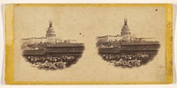 West Side of the Capitol. [Washington, D.C.] by Edward and Henry T Anthony and Co