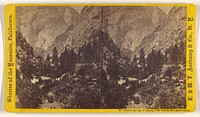 Foot of the Cap of Liberty, View from Snow's Alpine House. [Yosemite] by Edward and Henry T Anthony and Co