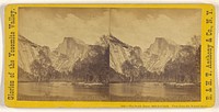 The South Dome, 6000 feet high. View from the Merced River. [Yosemite] by Edward and Henry T Anthony and Co